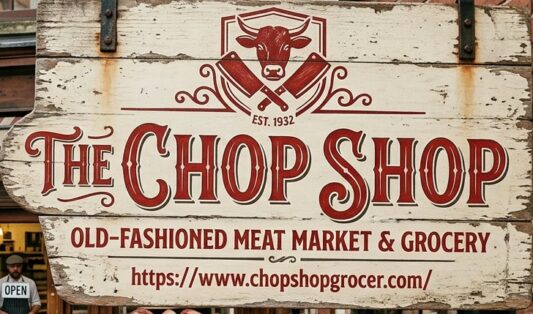 chop shop ai sign